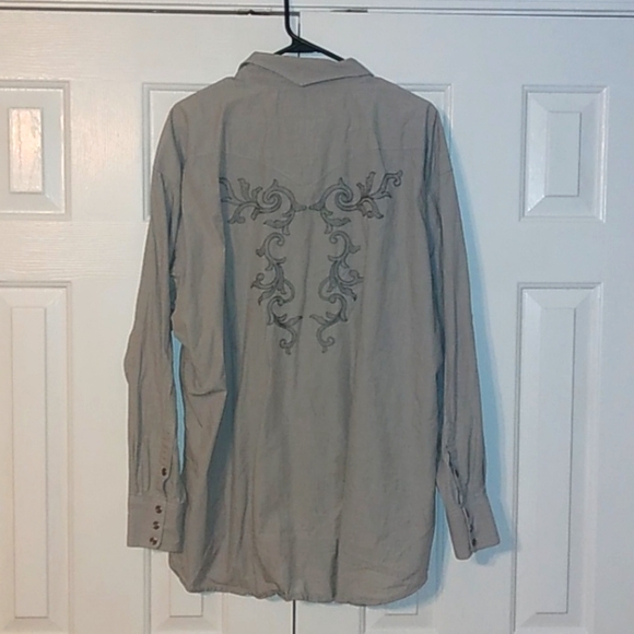 Vintage Brooks & Dunn by Panhandle Slim Button Up, Size XXL - Picture 2 of 4